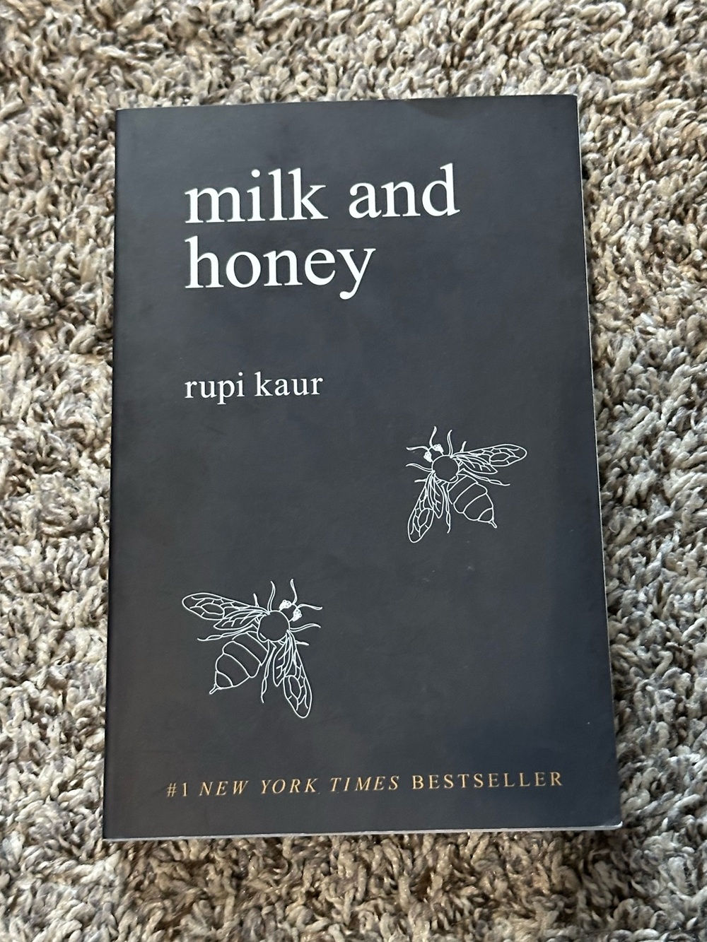 Milk and honey by Rupi Kaur — Paperback Poetry Book